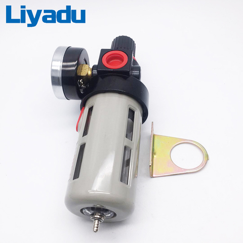 1PCS BFR2000 1/4 BFR3000 3/8 BFR4000 1/2 Air pump filter pressure reducing valve Oil-water separator Regulator for compressors ► Photo 1/6