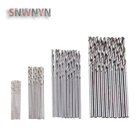 40PCS/Set HSS Mini Drill Twist Drill Bits Set for Woodworking Plastic And Aluminum Electrical Drill Tool 0.5mm 0.8mm 1.5mm 2.0mm ► Photo 1/6