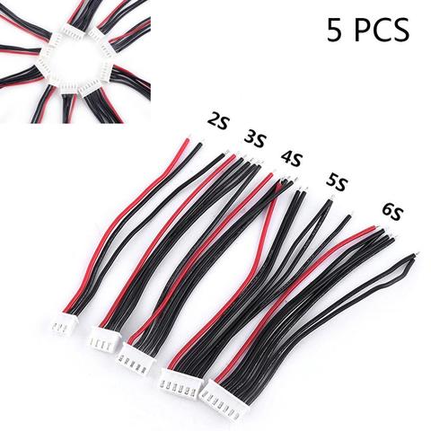 5Pcs JST XH 2s 3s 4s 5s 6s Battery Balance Charger Plug Line/Wire/Connector Cable ► Photo 1/6