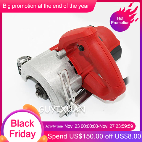 Portable multi-function cutting slotted machine small stone wood household mini high power cutting electromechanical saw ► Photo 1/6