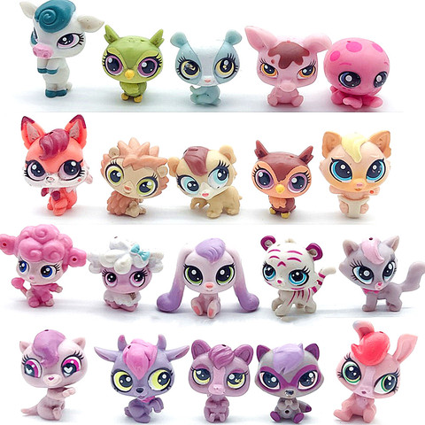 Pet shop Collection Figures Collie Dog Cat Dolls Pets Kitty Toy Anime Kids Gifts Toys for Children ► Photo 1/5