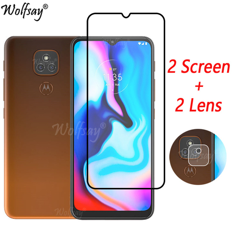 Full Cover Tempered Glass For Motorola Moto E7 Plus Screen Protector For Motorola E7 Plus Camera Glass For Moto E7 Plus Glass ► Photo 1/1
