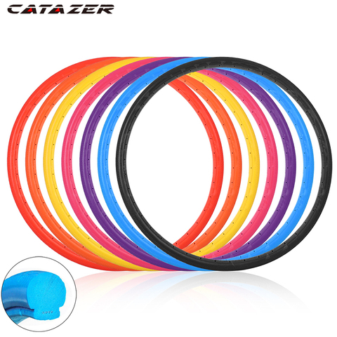 Road Bike Solid Tire 700x23C Cycling Riding Tubeless Tyre Track Bike Lightweight Puncture-proof Fixed Bicycle Tire 7 Colors ► Photo 1/6