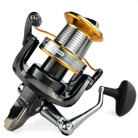 Metal Spool Surf Spinning Fishing Reels Long Shot Casting Fly Sea Wheels ► Photo 1/6