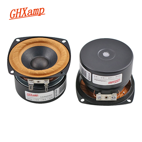 Upgrade 3 inch Full Range Speaker Hifi Cloth Hanging Monitor Loudspeakers Home Theater 2.1 2.0 Sound Box DIY 2PC ► Photo 1/6