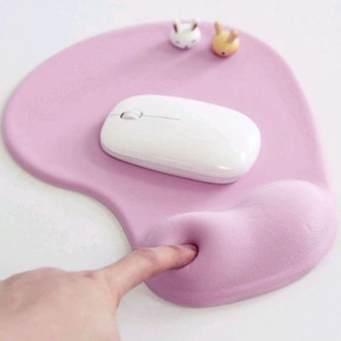 Ergonomic Mouse Pads Silicon Gel Non-Slip Streamline Wrist Rest