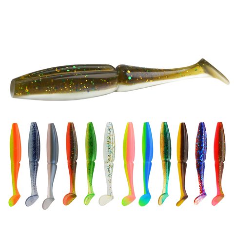 Soft Lure Shad Kesfishing, Silicone Fishing Lures, Esfishing Lure Shad