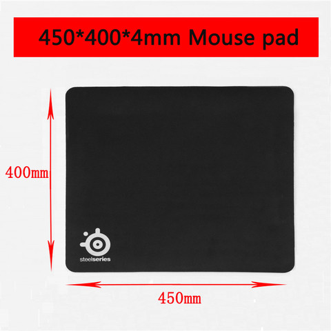 OEM SteelSeries Rubber Base Notebook Gaming Mouse Pad Computer Black Mousepad Gamer Laptop Keyboard Desk Mat without box ► Photo 1/6