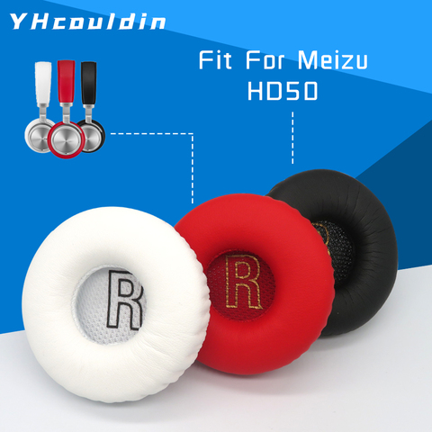 YHcouldin Earpads For Meizu HD50 Headphone Replacement Accessaries Earmuff Pillow Replacement Ear Pads ► Photo 1/6