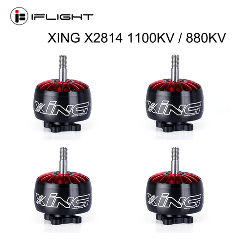 IFlight XING X2814 2814 1100KV / 880KV 2-6S FPV NextGen Motor with 5mm Shaft compatible 9 inch 10 inch frame for FPV drone ► Photo 1/6