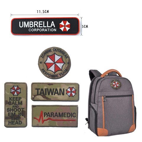 3d PVC Umbrella Morale Rubber Badge Military Tactical Patch ► Photo 1/6