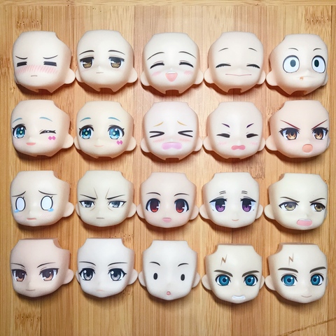 GSC clay man OB11 head split GSC replacement face doll accessories ► Photo 1/6