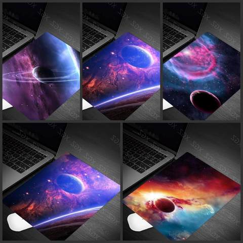 Yzuoan Beautiful Starry Sky Earth Space Mouse Pad Original Personality Computer Desk Mat Popular Durable Student Office Mat ► Photo 1/6