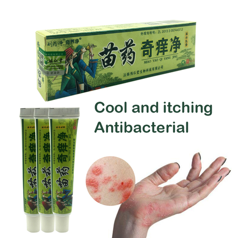 3pcs New Body Health Psoriasis Dermatitis Eczema Pruritus Psoriasis Ointment China Creams Ointment Facial Cleansing ► Photo 1/6
