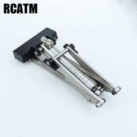 RC Truck Matal Dump Multi-stage Hydraulic Cylinder Oil Pump F Support For 1/14 Tamiya RC Car Trailer Truck Man Scania DIY Parts ► Photo 1/6