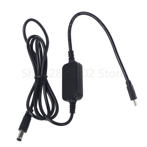 USB C PD Type C Male to 12V 20V 5.5x2.1mm Male Step Up Power Supply Cable for Wifi Router LED Light CCTV Camera and more ► Photo 1/6