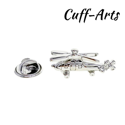 Lapel Pin Badges for Men Helicopter Lapel Pin Badge Fashion  Brooches Novelty Lapel Pin By Cuffarts P10391 ► Photo 1/4