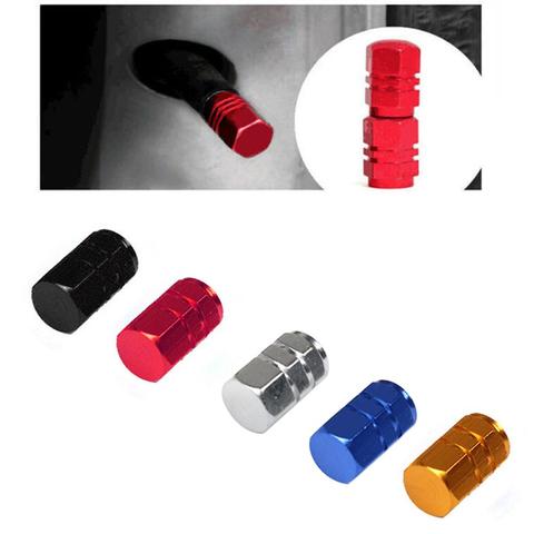 4Pcs Truck Car Bike Aluminum Tire Wheel Rims Stem Air Valve Caps Tyre Cover ► Photo 1/6