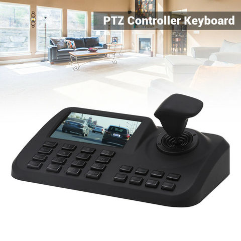 PTZ Keyboard Controller Joystick Network CCTV Pan Tilt For IP Camera LCD For ONVIF 5MP Auto Tracking PTZ Camera ► Photo 1/6
