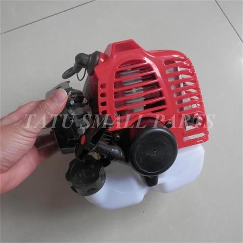 TU26 GASOLINE ENGINE  MINI 2 CYCLE 25.6CC 1.2HP POWERED BACKPACK PETROL BRUSHCUTTER TRIMMER BOWER SPRAYER etc. ► Photo 1/6