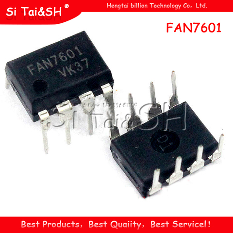 10PCS FAN7601  DIP-8  FAN7601=LAF0001 Common chip for LCD power board ► Photo 1/1