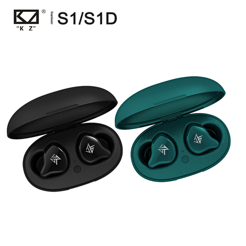 KZ S1 S1D TWS Ture Wireless Bluetooth 5.0 Sport In-ear Earphone Dynamic/Hybrid Driver Earbud ► Photo 1/6