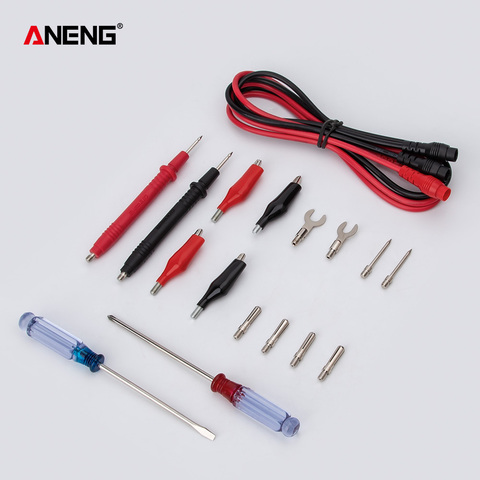 18pcs Tip Needle Multimeter Meter Test Lead Probe Wire Pen Cable Tester 1000V 10A Universal Digital Probe for FLUKE for Vichy ► Photo 1/6