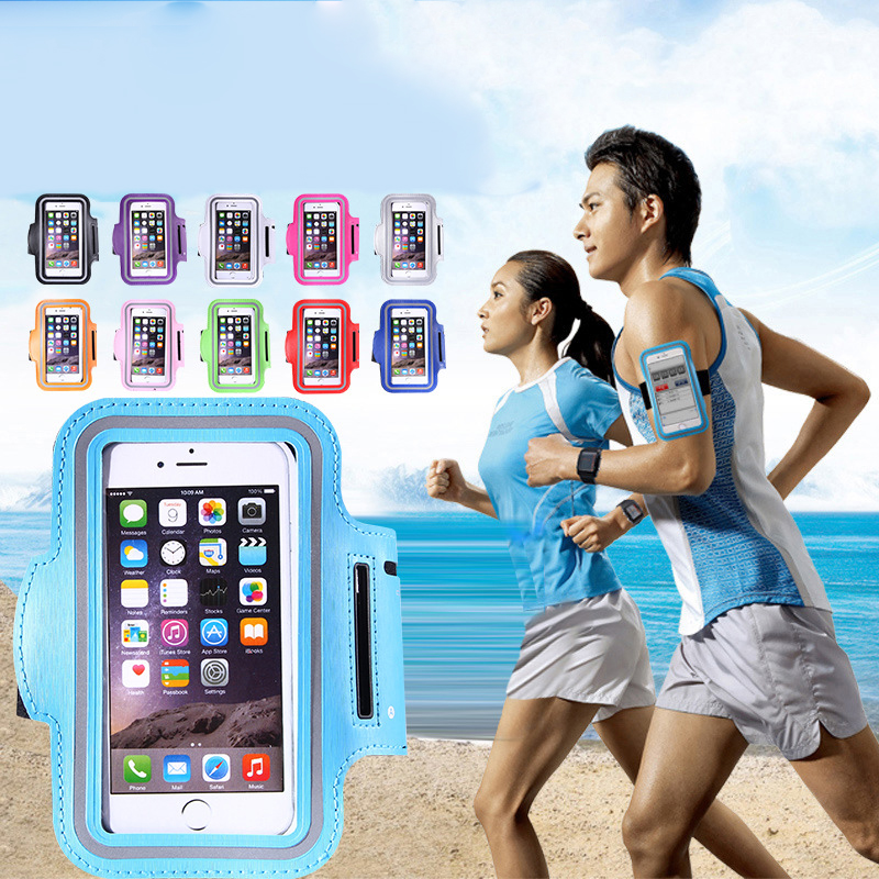 Arm Band Sports Armband Phone Holder Case Running Gym For iPhone Samsung Models 