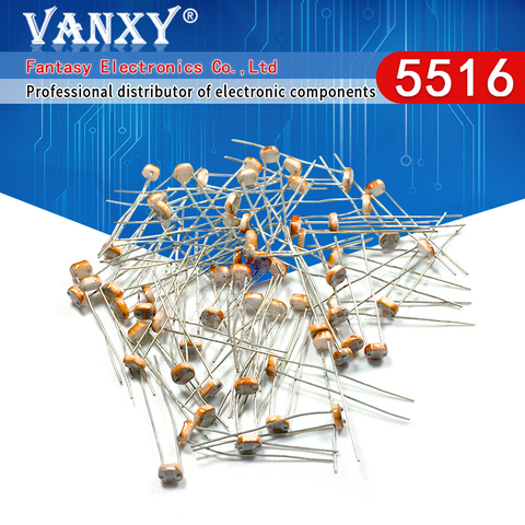 20pcs 5516 light dependent resistor photoresistor resistor 5mm photosensitive resistance 35510 ► Photo 1/6