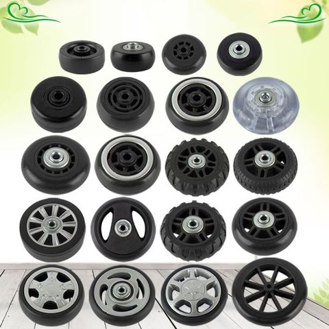 1PC Luggage  Plastic Swivel Wheels Rotation Suitcase Replacement Casters Q1QA ► Photo 1/4