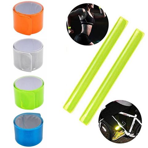 Reflective Wrist Strap Night Running Wristband Snap Armbands Visibility Reflector Children Wrist Strap Safety Running Supplies ► Photo 1/6