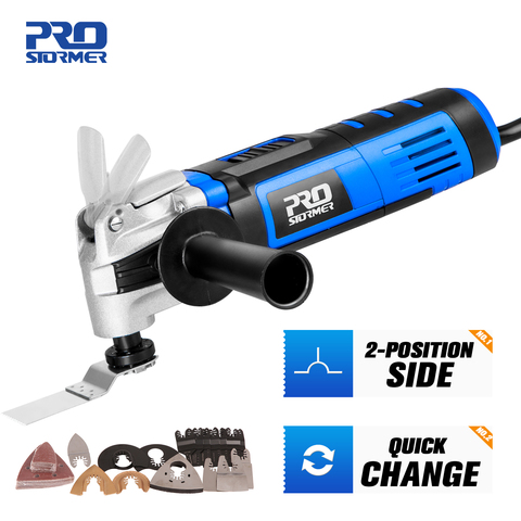 Multifunction Tool Oscillating Multi-Tools Variable Speed Renovator Electric Home Decoration Trimmer Electric Saw by PROSTORMER ► Photo 1/6