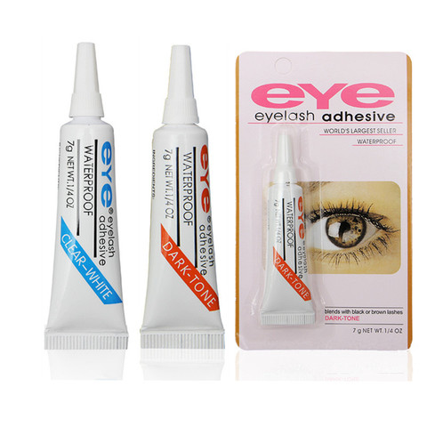 1PC Practical Eyelash Glue Clear-white/Dark-black Waterproof False Eyelashes Makeup Adhesive Eye Lash Glue Cosmetic Tools ► Photo 1/6