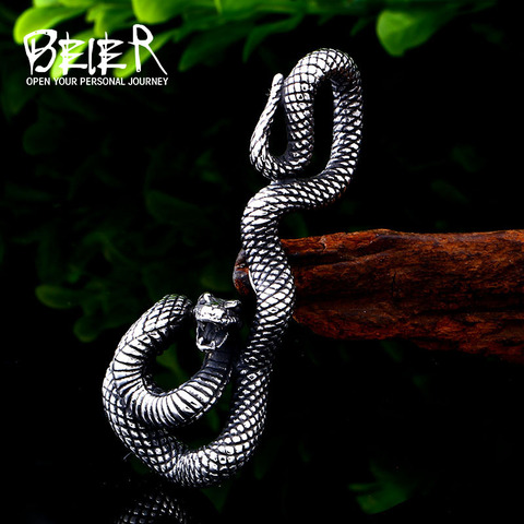 Beier 316L stainless steel Fashion animal pendant men and women pendant necklace amulet punk high quality jewelry LLLHP135P ► Photo 1/6