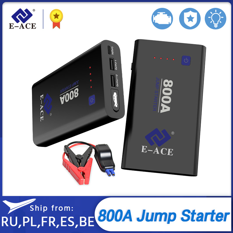 Baseus Car Jump Starter Power Bank 12v Auto Starting Device 800a Car  Booster Battery Jumpstarter Emergency Buster Jumper Start - Jump Starter -  AliExpress