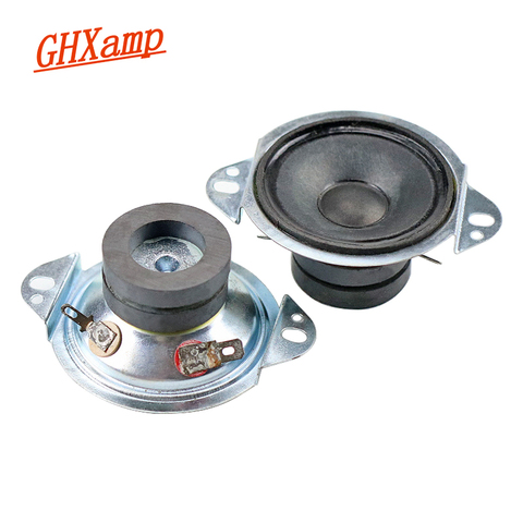 GHXAMP 2 Inch Portable Tweeter Speaker 8ohm 30W Treble loudspeaker Dual Magnetic For Laptop Desk Computer 2pcs ► Photo 1/6