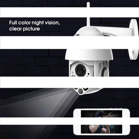 1080P IP Camera 5X Digital Zoom Wifi Camera Outdoor Speed Dome Wireless Security Camera Home Security Camera ► Photo 1/6