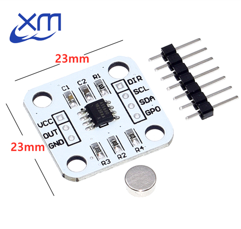 1PCS AS5600 Magnetic Encoder Magnetic Induction Angle Measurement Sensor Module 12bit High Precision ► Photo 1/6