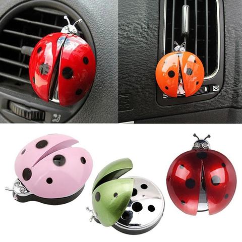 Cute Ladybug Car Air Vent Freshener Perfume Clip Fragrance Aromas Diffuser Decor 2022 ► Photo 1/6
