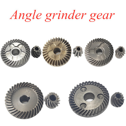 Angle grinder gear Straight Helical tooth wheel Power tool accessories for 100 /9325 Multiple model electrical tool repair parts ► Photo 1/6