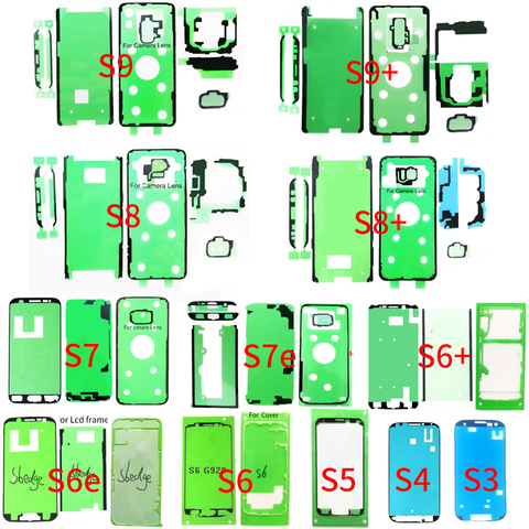 Front Frame lcd screenWaterproof Adhesive Sticker Glue Tape Back Battery Cover For Samsung S9+S9/S8 plus/S8/S7ED/S7/S6/S10/N8/N9 ► Photo 1/6
