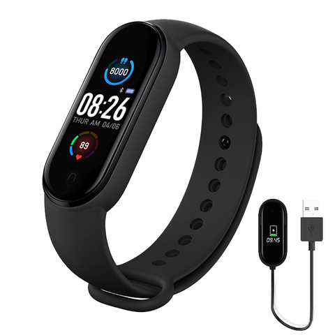 M5 Smart Band Men Women M5 Smart Watch Heart Rate Blood Pressure Sleep Monitor Pedometer Bluetooth Connection for IOS Android ► Photo 1/6