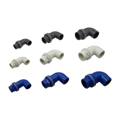 PVC 20mm 25mm 32mm 90 Degree Thickened Elbow Connectors Fish Tank Outlet Aquarium Water Inlet Joint Drainage Connection Adapter ► Photo 1/6