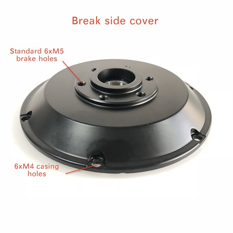 Aluminum Cover for Wheel Motor Replacement for Spare Part Electric Bike Rim Wheel Motor Casing ► Photo 1/6
