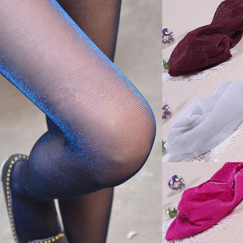 Fashion Women Ladies Sexy Charming Shiny Pantyhose Glitter Stockings Womens Glossy Thin Tights Summer Autumn Hot Sale 2022 ► Photo 1/6