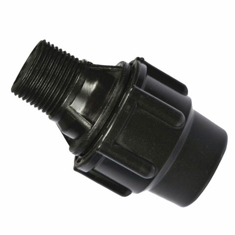 Plastic PE water pipe quick connection female thread 1/2