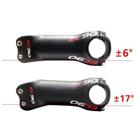 EC90 High-Strength 31.8mm Carbon Stem MTB Mountain Road Bike Bicycle Parts 6/17 Degrees Ultralight Cycling Stems ► Photo 1/6