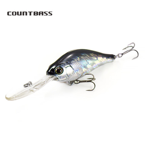 1pc Countbass 65mm 14.5g Floating  Deep Crank Bait Floating Fishing Leurres Diving Depth 4m Wobbler Lures La Peche Au Leurre ► Photo 1/6