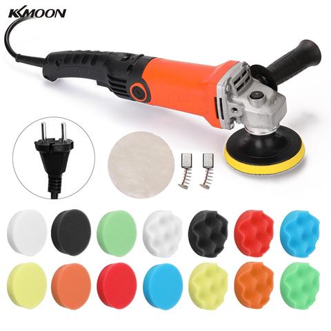 KKMOON Adjustable Speed 1200W 220V Electric Car Polisher Waxing Polishing Machine Automobile Furniture Polishing Tool Kits ► Photo 1/6