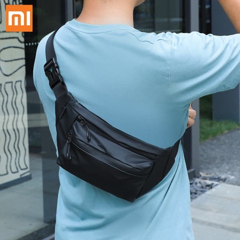 Xiaomi Freetie Bag Multifunctional Sports Leisure Waist Chest Bag Waterproof PU Fanny Waist Pack Phone Pouch Outdoor Crossbody ► Photo 1/6